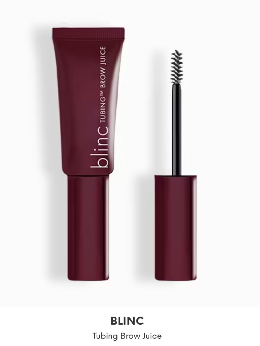 Blinc Tubing Brow Juice Tinted Brow Gel — Deep Berry